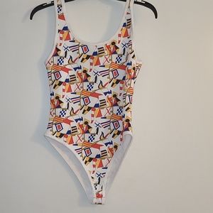 Multi color bodysuit